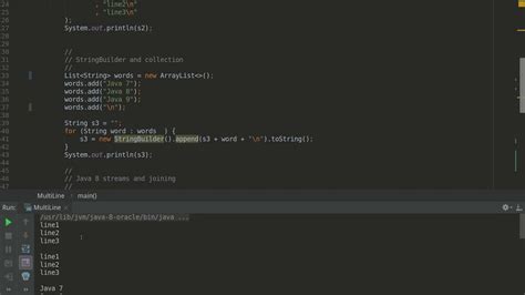 js multiline string